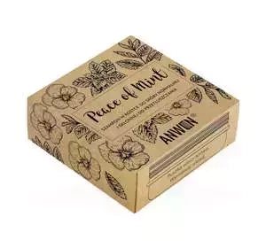 Anwen Peace Of Mint szampon w kostce 75 g + puszka
