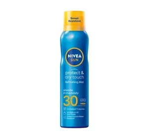 NIVEA SUN Protect&Dry Touch balsam ochronny na słońce w sprayu SPF30 200 ml
