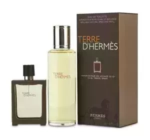 Hermès Terre d’Hermès woda toaletowa spray 30 ml + refill 125 ml