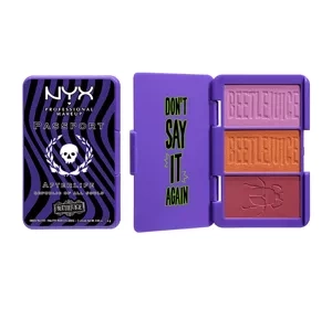 NYX Professional Makeup × Beetlejuice Passport Palette mini paletka do konturowania twarzy 4,8 g