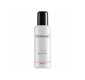 Semilac Acetone zmywacz do lakieru hybrydowego 125 ml