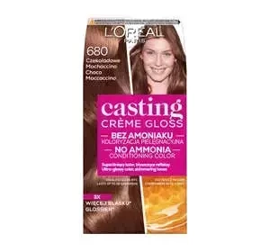 L'Oréal Paris Casting Creme Gloss farba do włosów 680 Czekoladowe mochaccino