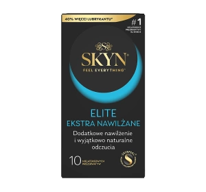 Skyn Elite Ekstra Nawilżane nielateksowe prezerwatywy 10 sztuk