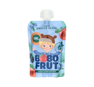 Bobo Frut owocowy mus w tubce po 1 roku życia Jabłko-Owoce Leśne 150 g