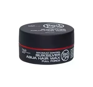Red One Maximum Control Quicksilver Aqua Hair Wax Full Force wosk do stylizacji włosów 150ml