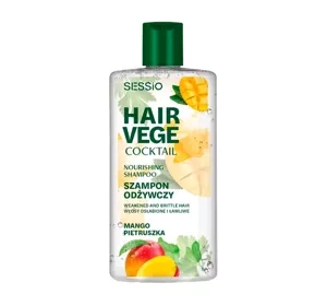 Sessio Hair Vege Cocktail odżywczy szampon do włosów Mango Pietruszka 300g