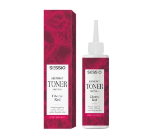 Sessio kremowy toner-odżywka do włosów Cherry Red 100 ml