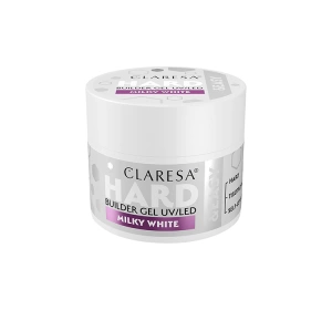 Claresa Hard & Easy żel budujący Milky White 12 g