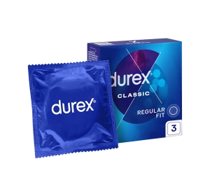 Durex Classic prezerwatywy klasyczne 3 szt