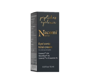Nacomi Next Level Eye’conic Total Cream liftingujący krem pod oczy 15 ml