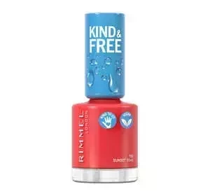 RIMMEL KIND & FREE WEGAŃSKI LAKIER DO PAZNOKCI 155 SUNSET SOAR 8ML