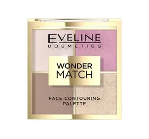 Eveline Cosmetics Wonder Match paleta do konturowania twarzy 01 10,8 g
