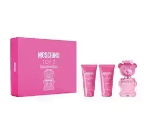 Moschino Toy 2 Bubble Gum woda toaletowa spray 50 ml + balsam do ciała 50 ml + żel pod prysznic 50 ml
