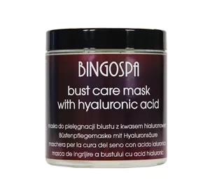 BingoSpa maska do pielęgnacji biustu z Kwasem Hialuronowym 250 g