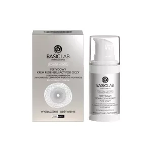 BasicLab Complementis peptydowy regenerujący krem pod oczy 15 ml