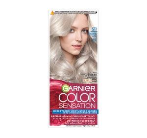 Garnier Color Sensation rozjaśniająca farba do włosów S11 Przydymiony Ultrajasny Blond