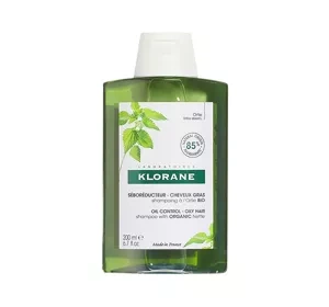Klorane Organiczna Pokrzywa szampon do włosów przetłuszczających się 200 ml