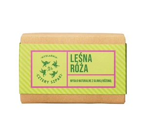 Mydlarnia Cztery Szpaki mydło w kostce Leśna Róża 110 g