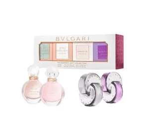 Bvlgari woda perfumowana Rose Goldea Blossom Delight 5 ml + woda toaletowa Rose Goldea Blossom Delight 5 ml + Omnia Crystalline 5 ml + Omnia Amethyste 5 ml