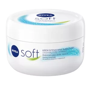 NIVEA Soft intensywnie nawilżający krem do twarzy, ciała i dłoni 300 ml