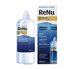 Bausch & Lomb Renu Advanced wielofunkcyjny płyn do soczewek kontaktowych 360 ml
