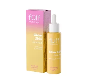 Fluff In Your Soul rozświetlający peeling do twarzy witamina C i kwasy AHA 40 ml