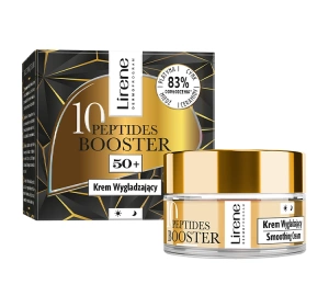 Lirene 10 Peptides Booster krem wygładzający 50+ 50 ml
