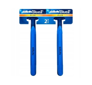 Gillette Blue II Plus jednorazowe maszynki do golenia dla mężczyzn 2szt