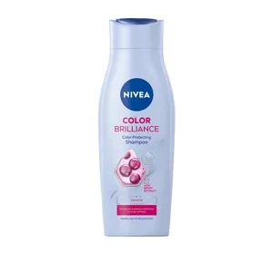 NIVEA Color Brilliance pielęgnujący kolor szampon do włosów farbowanych 400 ml