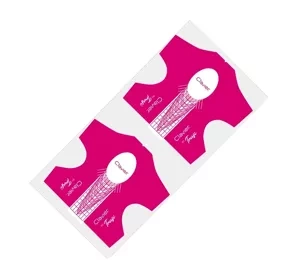 Clavier szablony do przedłużania paznokci By Trusi Motylki 100 sztuk