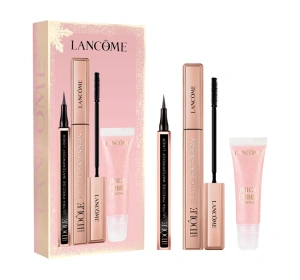 Lancôme tusz do rzęs Lash Idôle Flutter Extension 01 True Black 8,5 ml + eyeliner Lash Idôle Liner 01 Black Glossy 1 ml + błyszczyk do ust Juicy Tubes 05 Marshmallow Electro 10 ml