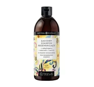 Barwa Natural Expert regenerujący szampon do włosów zniszczonych 480 ml