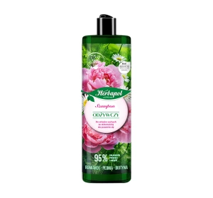 Herbapol odżywczy szampon do włosów normalnych i skłonnych do przesuszania się 400 ml