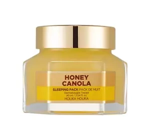 Holika Holika Honey Sleeping Pack maseczka do twarzy na noc Canola 90 ml