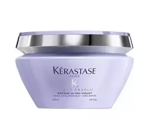 KERASTASE BLOND ABSOLU MASQUE ULTRA-VIOLET MASKA DO WŁOSÓW BLOND, ROZJAŚNIONYCH I I SIWYCH 200 ML