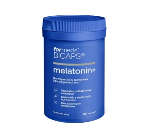 Formeds Bicaps Melatonin+ suplement diety 60 kapsułek