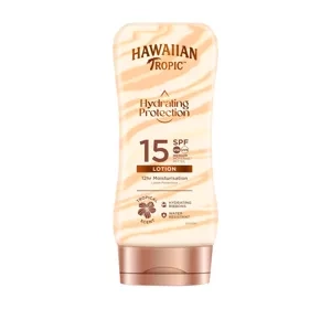 Hawaiian Tropic Hydration Protective mleczko do opalania SPF15 180 ml