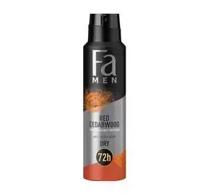 Fa Men Red Cedarwood antyperspirant w sprayu dla mężczyzn 150 ml