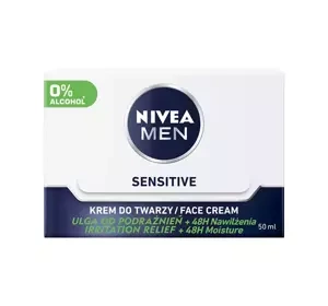 NIVEA MEN Sensitive łagodzący krem do twarzy dla mężczyzn 50 ml
