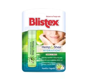 Blistex Hemp&Shea Hydration balsam do ust Vanilla Mint 4,25 g