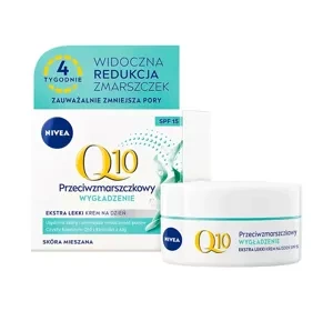 NIVEA Q10 Przeciwzmarszczkowy Wygładzenie krem na dzień SPF15 50 ml