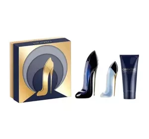 Carolina Herrera Good Girl woda perfumowana spray 80 ml + mgiełka do włosów 30 ml + balsam do ciała 100 ml