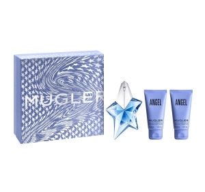 Mugler Angel woda perfumowana spray 25 ml + balsam do ciała 50 ml + żel pod prysznic 50 ml