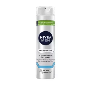 NIVEA MEN Skin Protection żel do golenia dla mężczyzn 200 ml