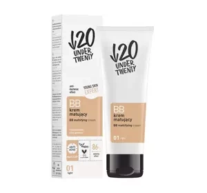 Under Twenty BB krem matujący 01 Light 60 ml