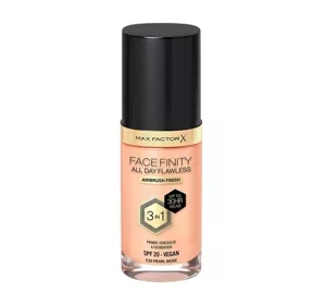 Max Factor Facefinity All Day Flawless 3 in1 wegański podkład C35 Pearl Beige 30 ml