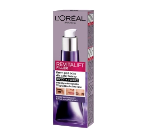 L'Oréal Paris Revitalift Filler krem pod oczy i dla całej twarzy 30 ml