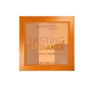 Rimmel Lasting Radiance puder rozświetlający 002 Honeycomb 8g