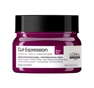 L'Oréal Professionnel Serie Expert Curl Expression intensywnie nawilżająca maska do włosów falowanych i kręconych 250 ml