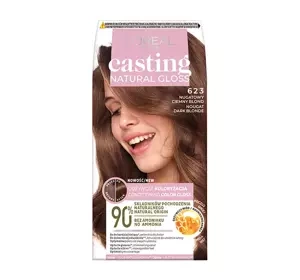 L'Oréal Paris Casting Natural Gloss farba do włosów 623 Nugatowy ciemny blond